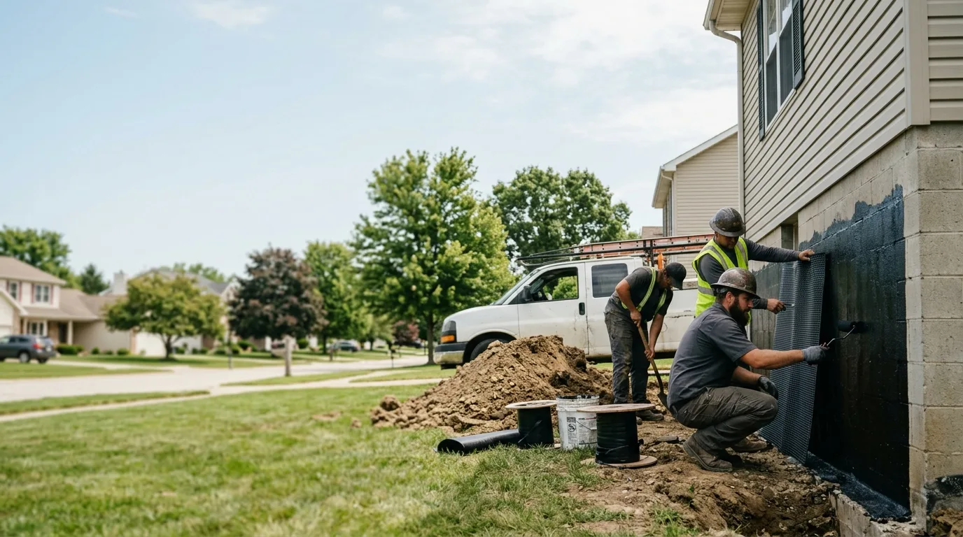 Basement Waterproofing in Marysville, OH near me
